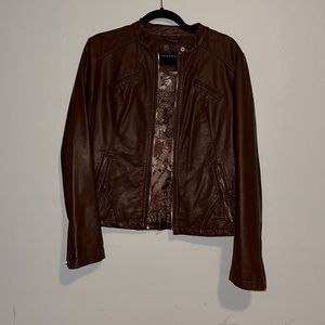 Leather jacket